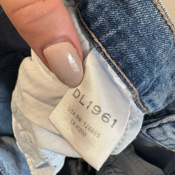 DL1961- PATTIE - HIGHRISE VINTAGE ANKLE JEANS IN REEF - Picture 7 of 10